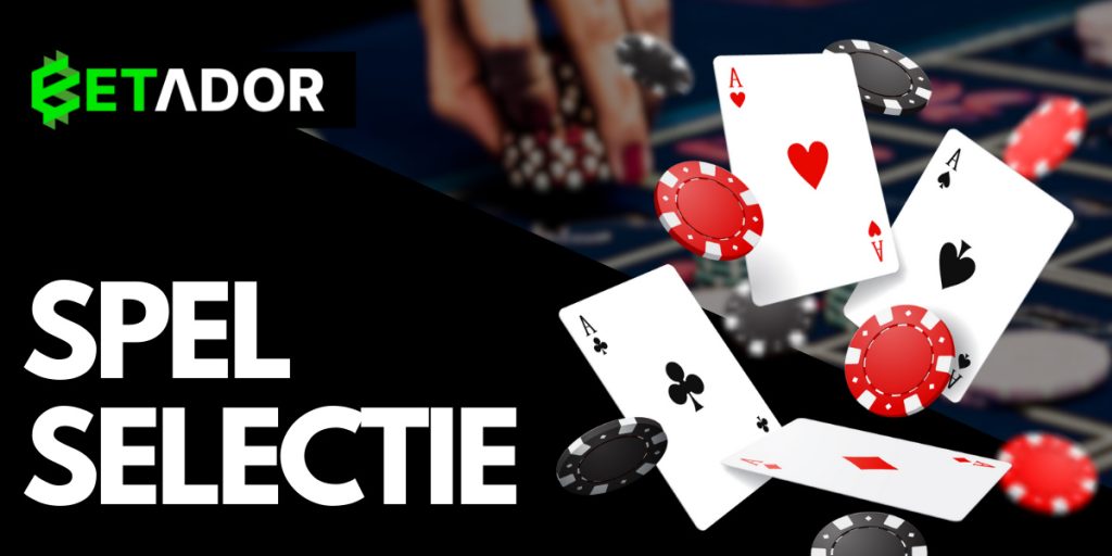 Spel Selectie Betador Casino